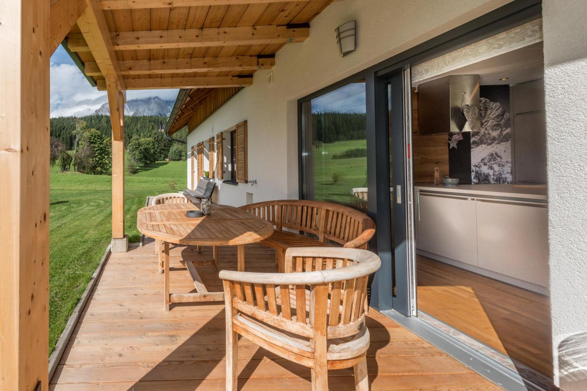 Naturchalet Hoeflehner - Heimgefuehl & Ruhelage An Loipe & Wanderweg Рамзау Экстерьер фото