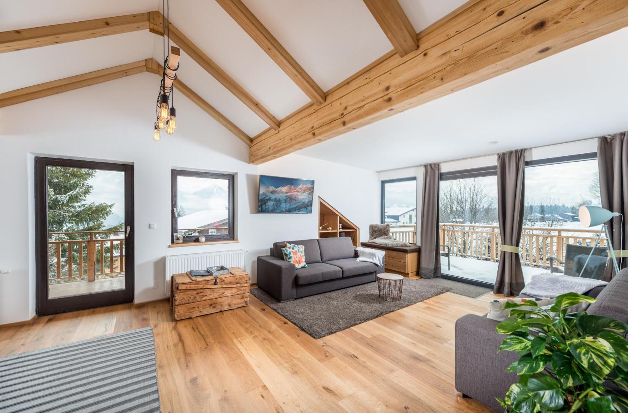 Naturchalet Hoeflehner - Heimgefuehl & Ruhelage An Loipe & Wanderweg Рамзау Экстерьер фото