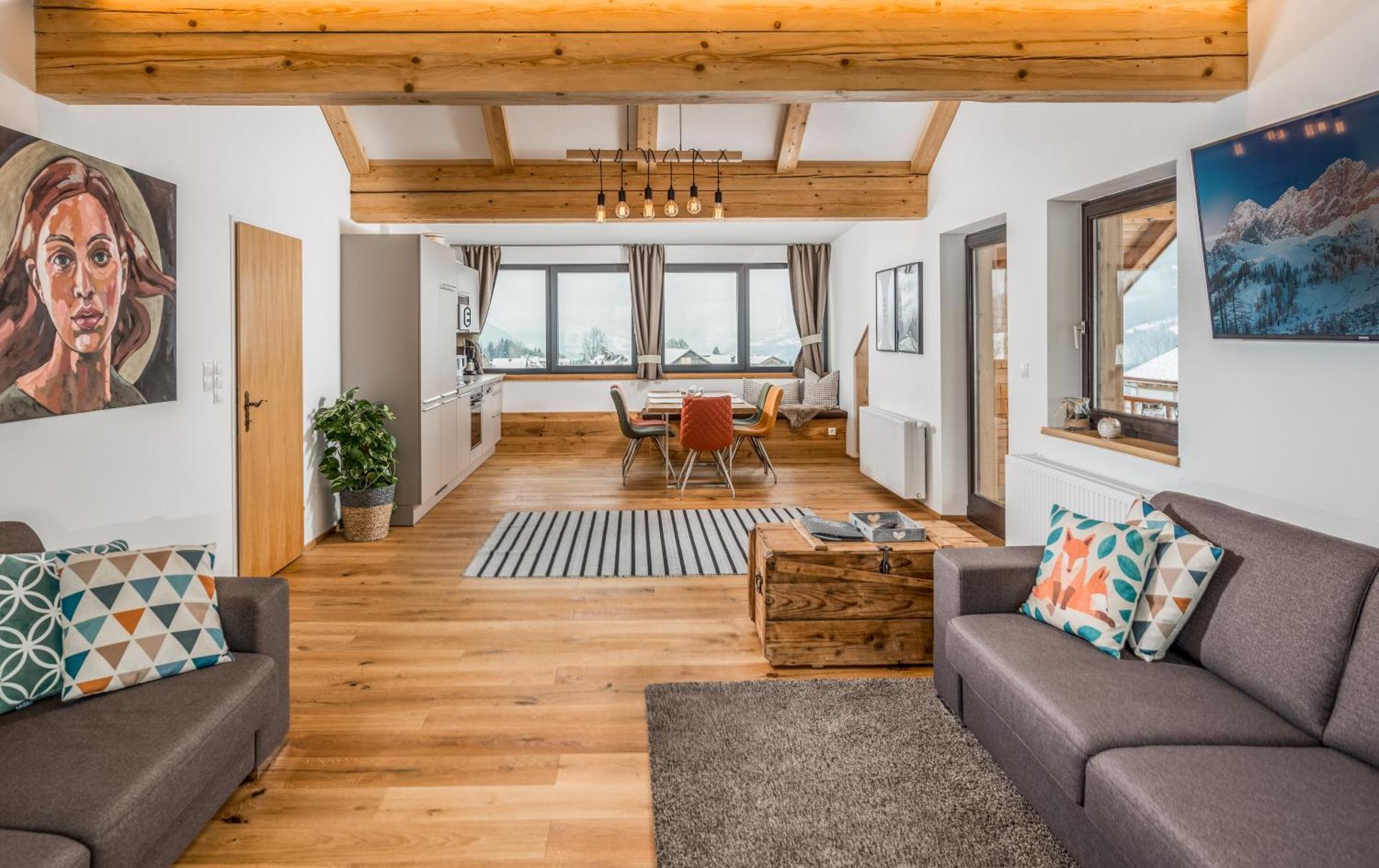 Naturchalet Hoeflehner - Heimgefuehl & Ruhelage An Loipe & Wanderweg Рамзау Экстерьер фото